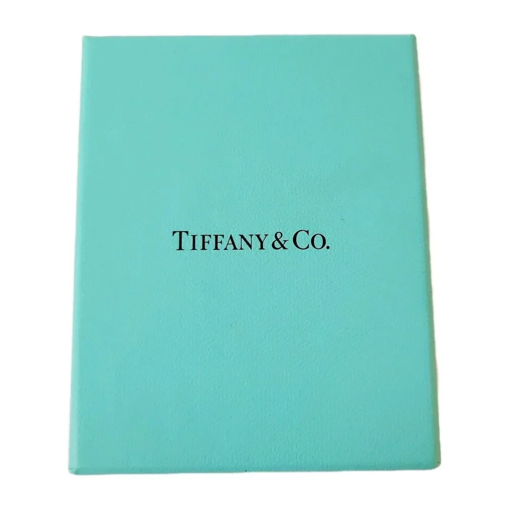 Authentic Tiffany & Co Blue Jewelry Gift Box Ring Necklace Storage